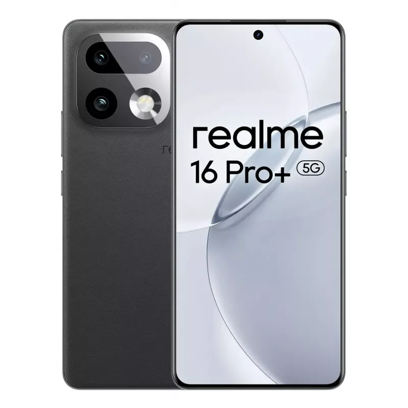 Smartphone REALME realme 16 Pro+ – 6.8 Zoll (17.3 cm) 1280×2800, Snapdragon 7 Gen 4, 12 GB RAM, 512 GB, 200 MP Dreifachkamera, 7000 mAh, Grau