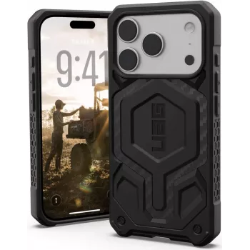 UAG Urban Armor Gear Monarch Pro MagSafe Hülle | Apple iPhone 17 Pro | Carbonfaser | 114513114242 (114513114242)