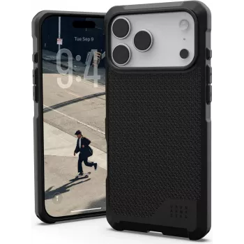 UAG Urban Armor Gear Metropolis LT MagSafe Hülle | Apple iPhone 17 Pro Max | Kevlar Schwarz | 114518113940 (114518113940)
