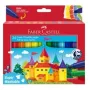 Faserstift Faber-Castell 154324 verschiedene Farben 24 Stück
