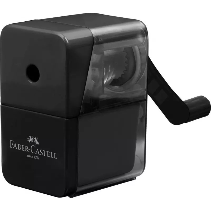 Manueller Anspitzer Faber-Castell 180984 Schwarz