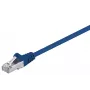 Netzwerkkabel Goobay 68054 Blau 1m Cat5e SF/UTP