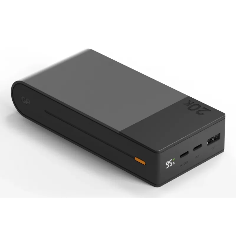 GP Battery GP PowerBank M2+ 20C 20000mAh 2xUSB-C/1xUSB-A schwarz LED-Anz. (GPPBM20CGYMSR287)