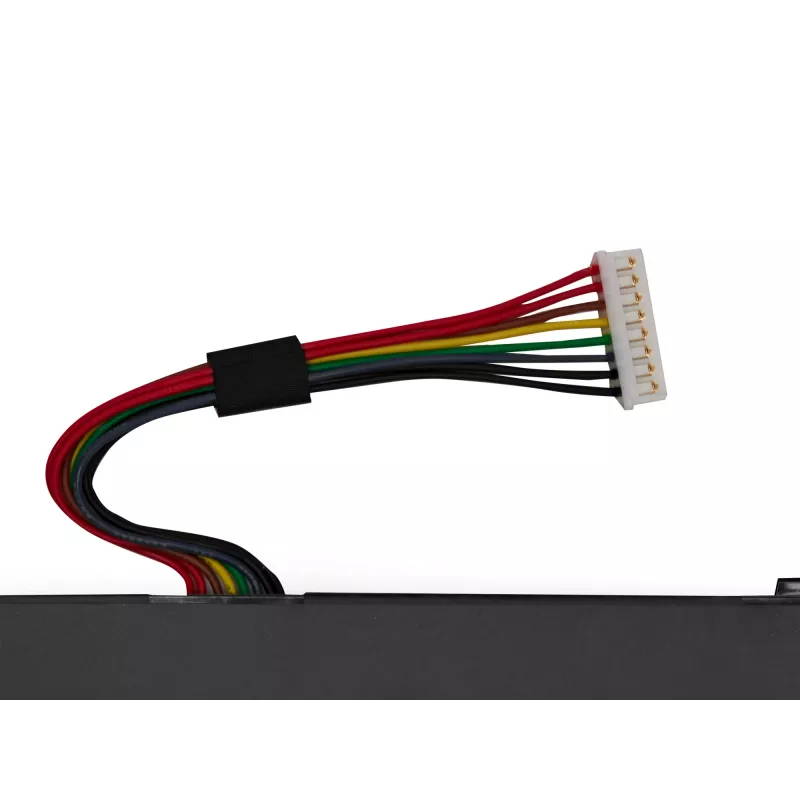 Laptop-Akku Grün Cell für ASUS A555 F555 K555 R556 X555, LiPo 4000 mAh, 7,6 V, 4 Zellen, schwarz