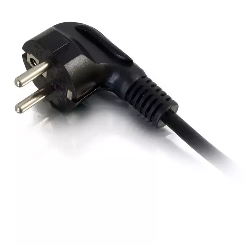 C2G 1m Europäisches Laptop-Netzkabel CEE 7/7 auf IEC 60320 C5 250V 3A