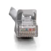 C2G 2m Cat6 geschirmtes UTP-Netzwerk-Patchkabel mit Zugentlastung Grau