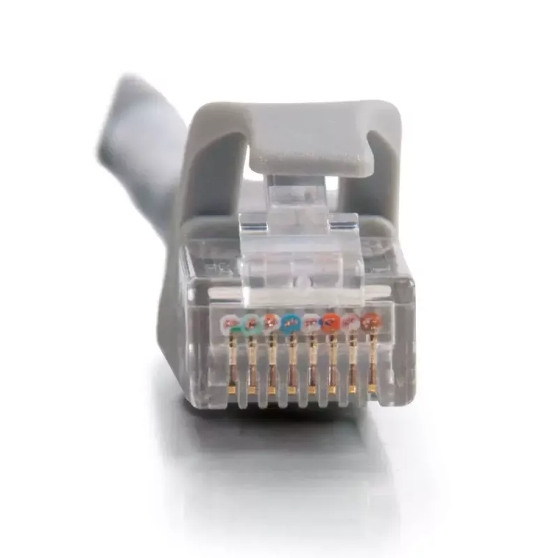 C2G 2m Cat6 geschirmtes UTP-Netzwerk-Patchkabel mit Zugentlastung Grau