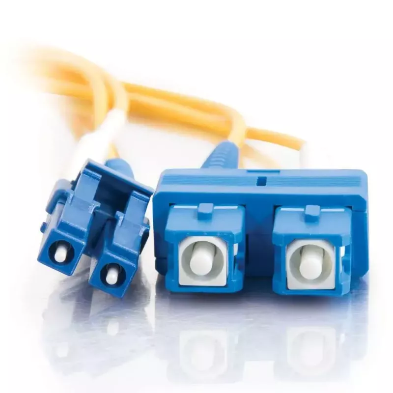 C2G InfiniBand/Glasfaserkabel 2 m LC SC OFNR Gelb