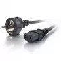 C2G Netzkabel 5m Schwarz CEE7/7 C13 Kupplung 88546