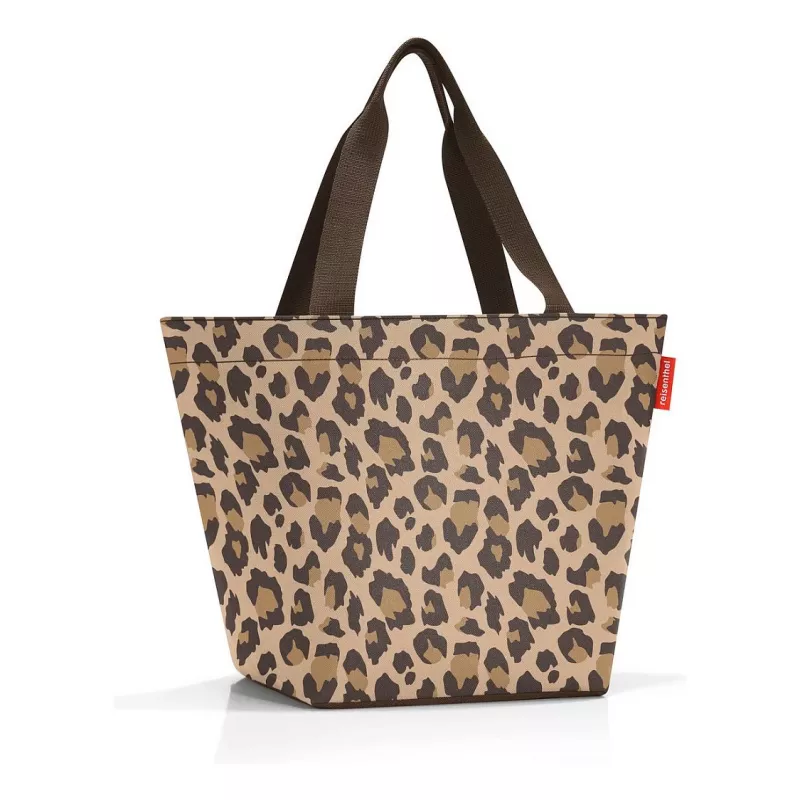 reisenthel Shopping Bag shopper M LEO MACCHIATO Kunstfaser braun ZS6048 (ZS6048)