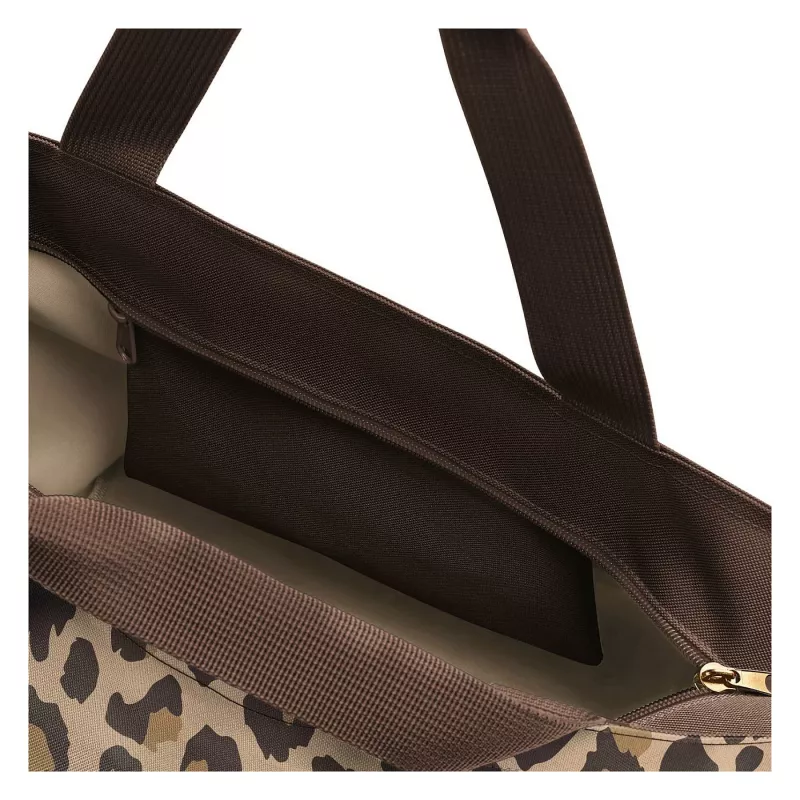 reisenthel Shopping Bag shopper M LEO MACCHIATO Kunstfaser braun ZS6048 (ZS6048)