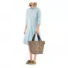 reisenthel Shopping Bag shopper M LEO MACCHIATO Kunstfaser braun ZS6048 (ZS6048)