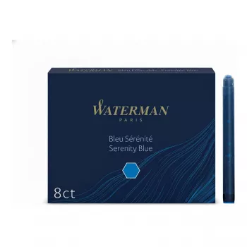 Füllfederhalter-Nachfüllpatrone Waterman S0110860 Blau