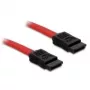 Delock SATA-Kabel 30cm gerade/gerade Rot (84247)