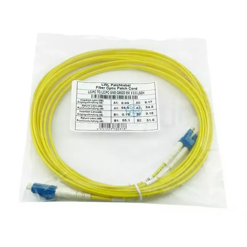 BlueOptics CAB-SMF-LC-LC-5-BO InfiniBand Glasfaserkabel 5 m LC/APC