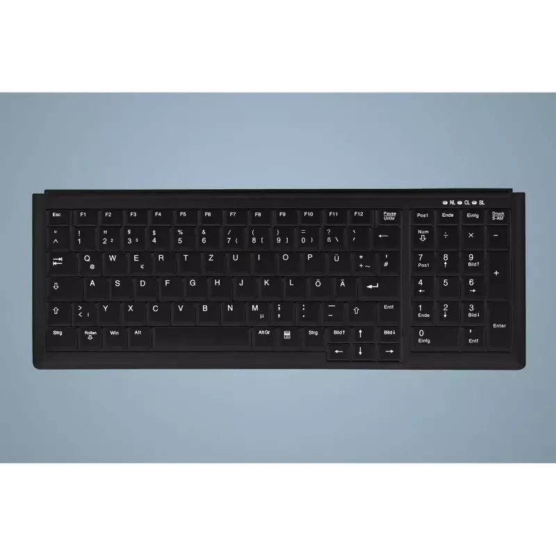 Active Key AK-7000 Tastatur Universal USB QWERTY US International Schwarz
