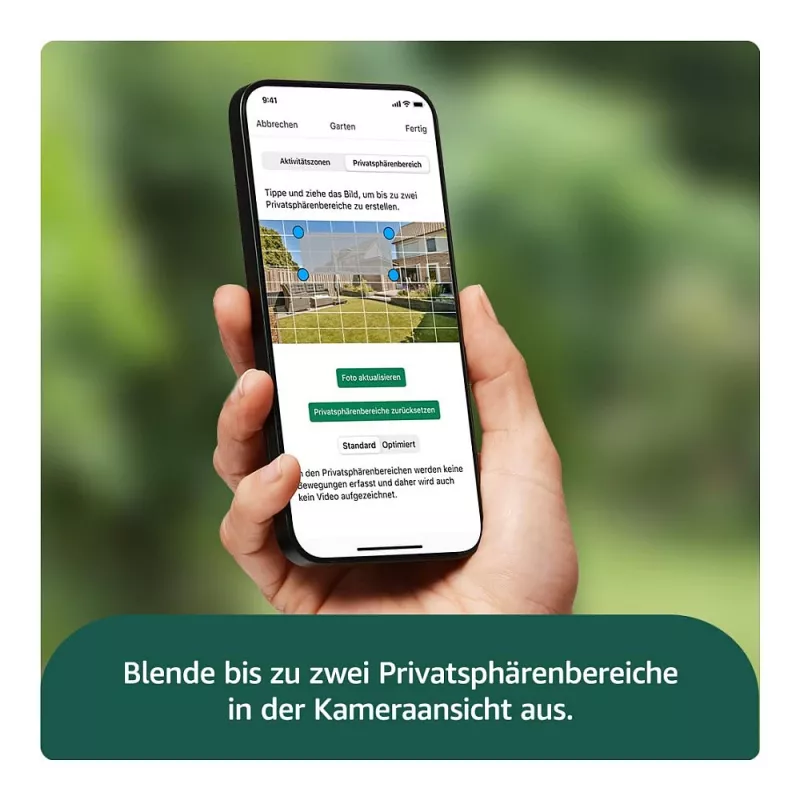 AMAZON (RING) Blink Outdoor 4 - Netzwerk-Überwachungskamera - Außenbereich, Innenbereich - wetterfest - Farbe (Tag/Nacht) - 1080p - Audio - kabellos - Wi-Fi (B0B1N5RL1Q)