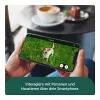 AMAZON (RING) Blink Outdoor 4 - Netzwerk-Überwachungskamera - Außenbereich, Innenbereich - wetterfest - Farbe (Tag/Nacht) - 1080p - Audio - kabellos - Wi-Fi (B0B1N5RL1Q)