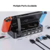 Handheld-Gaming-Konsole Dockstation Unitek G1002F01 — USB-Docking-Anschluss, schwarz