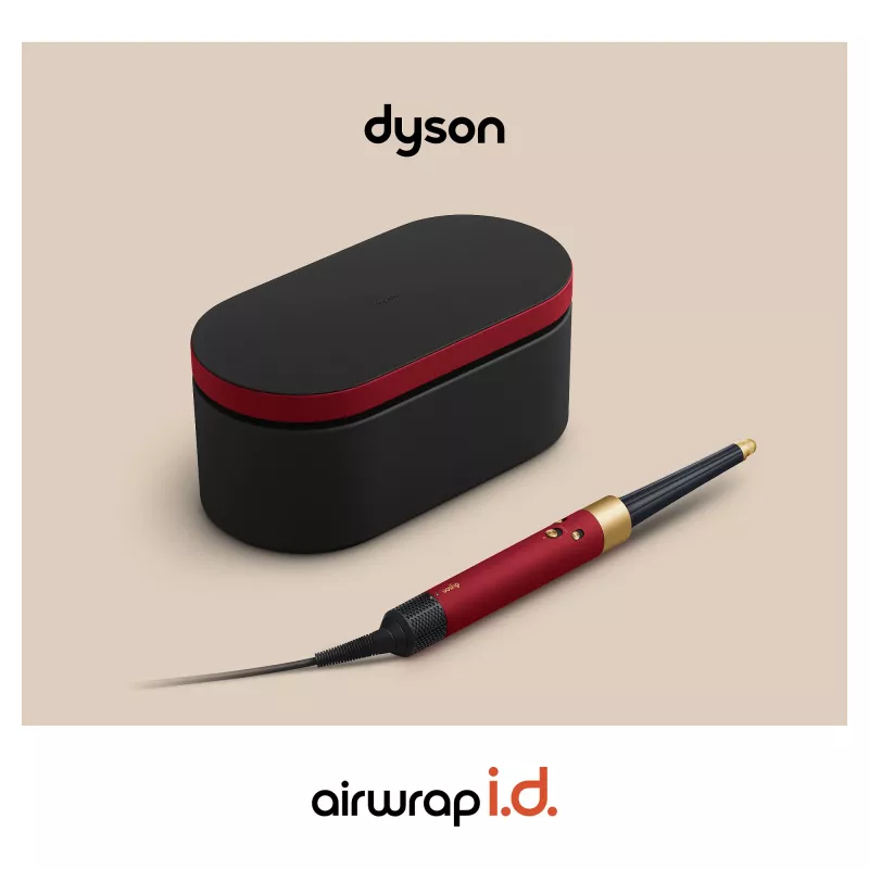 Airwrap i.d. Straight + Wavy Limited Edition, Multistyler Rot/Gold, Bluetooth