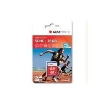 AgfaPhoto High Speed - Flash-Speicherkarte - 16 GB - SDHC-Speicherkarte (10426)