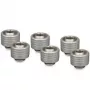 Thermal Grizzly DeltaMate Fitting ST16 Matt-Nickel (6er-Pack)
