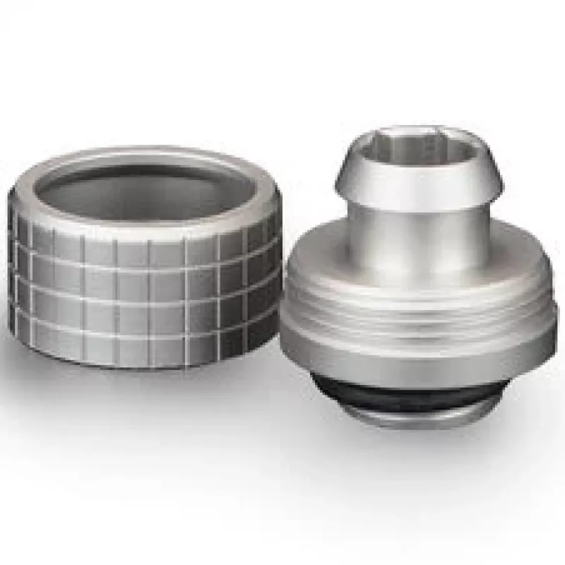 Thermal Grizzly DeltaMate Fitting ST16 Matt-Nickel (6er-Pack)