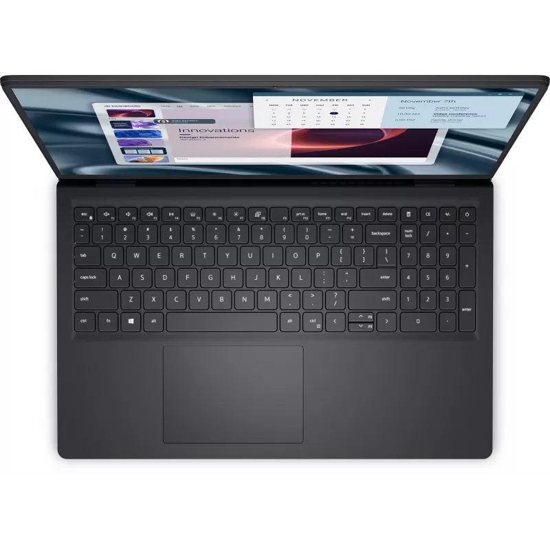 Laptop Dell PV15255 — 15,6 Zoll Full HD, AMD Ryzen 3 7320U 2,4 GHz, 8 GB LPDDR5, 512 GB SSD, Windows 11 Pro, Schwarz