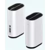 ZTE G5C – Gigabit-Ethernet-Dualband-WLAN-Router (2,4 GHz / 5 GHz) Wi-Fi 6 4G/5G in Weiß