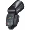 Blitz Godox V100‑N für Nikon — Tragbarer TTL-Li‑ion-Aufsteckblitz