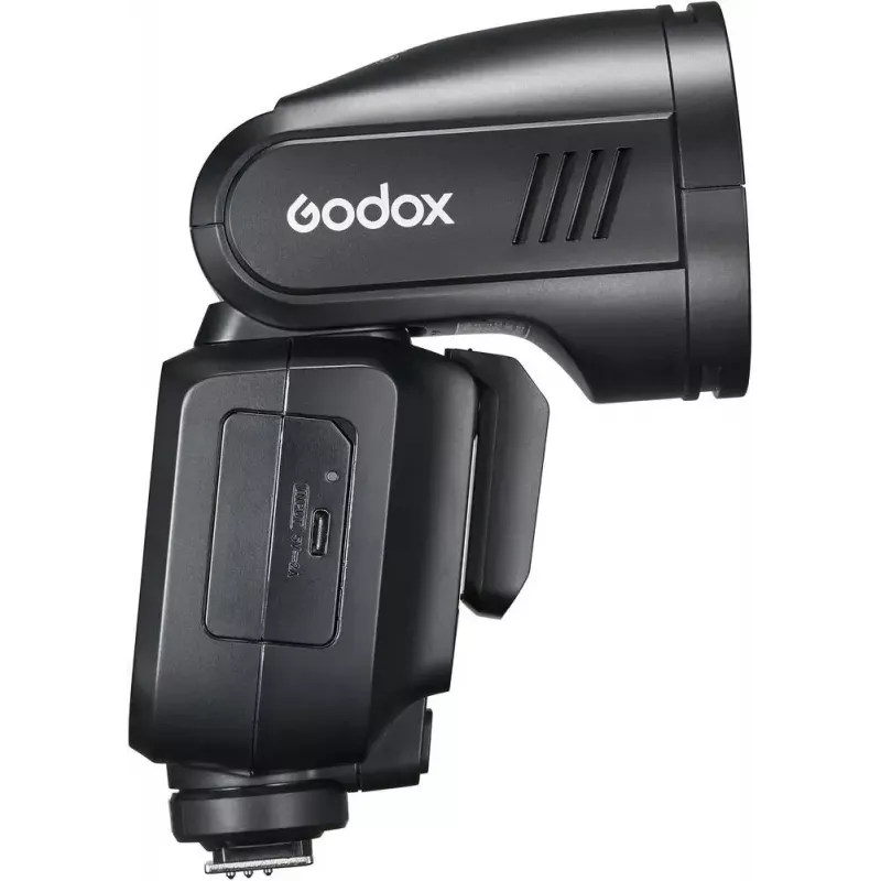 Blitz Godox V100‑N für Nikon — Tragbarer TTL-Li‑ion-Aufsteckblitz