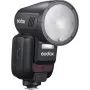 Blitz Godox V100‑N für Nikon — Tragbarer TTL-Li‑ion-Aufsteckblitz