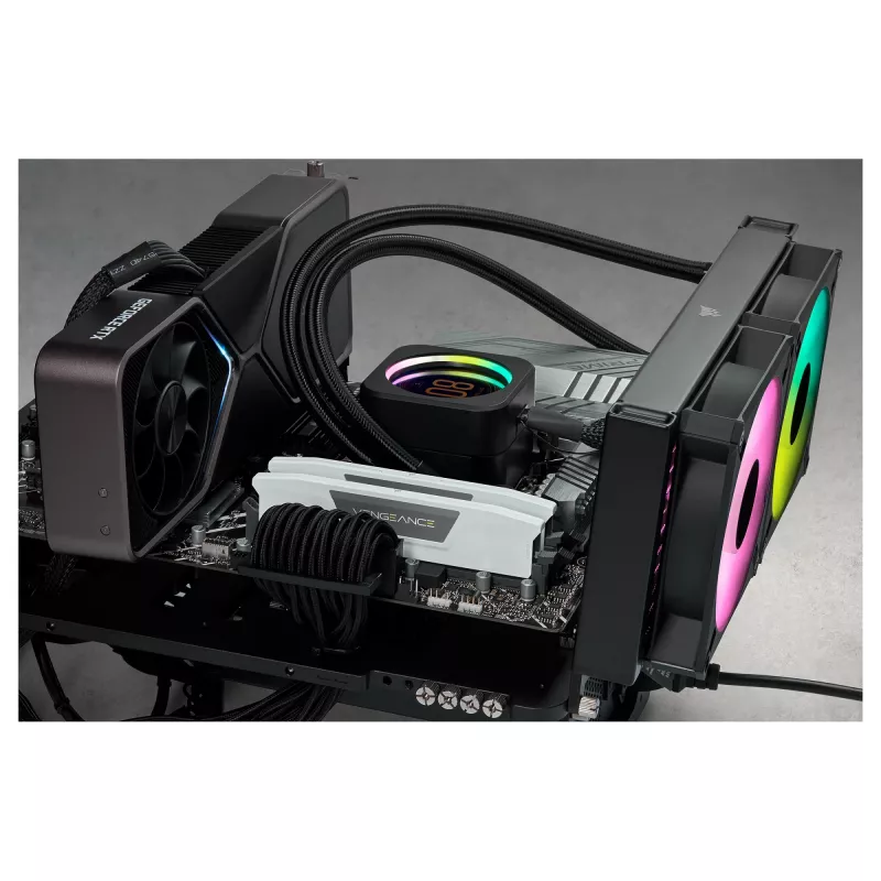 Corsair Vengeance 32GB (2x16GB) DDR5 6400MHz CL36 Desktop-Arbeitsspeicher-Kit – Weiß