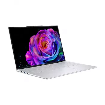 Laptop Acer Swift Air 16 OLED SFA16-61M-R2T2 — AMD Ryzen AI 5 330, 16 Zoll WUXGA, 16 GB RAM, 512 GB SSD, Windows 11 Home, Silber