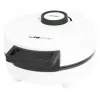 Waffle maker Clatronic WA 3832 — 1 round waffle, 1200 W, 20 cm plates, Schwarz/white