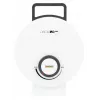 Waffle maker Clatronic WA 3832 — 1 round waffle, 1200 W, 20 cm plates, Schwarz/white