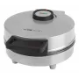 Waffeleisen CLATRONIC HA 3833 — 1 runde Waffel, 1200 W, Platten 20×20 cm, schwarz/silber