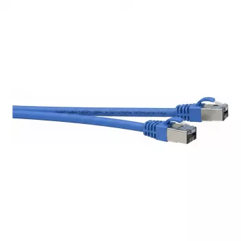 Synergy21 Patchkabel RJ45, CAT8.1 2000 Mhz, 3 m, Blau, S-STP(S/FTP), TPE/LSZH(SuperFlex), AWG26,