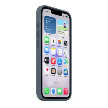 Silikonhülle mit MagSafe für Apple iPhone 17e — Anchor Blue, Hülle, passend für 6,1 Zoll (15,5 cm)