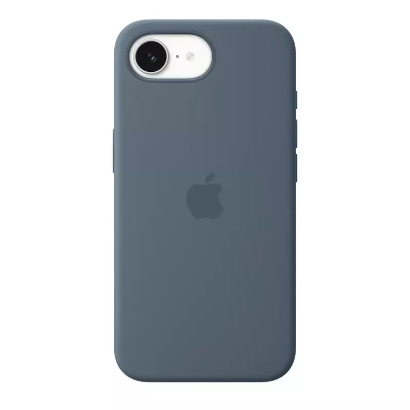 Silikonhülle mit MagSafe für Apple iPhone 17e — Anchor Blue, Hülle, passend für 6,1 Zoll (15,5 cm)