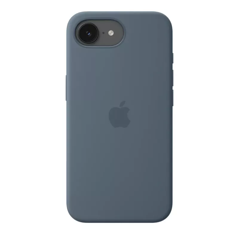 Silikonhülle mit MagSafe für Apple iPhone 17e — Anchor Blue, Hülle, passend für 6,1 Zoll (15,5 cm)