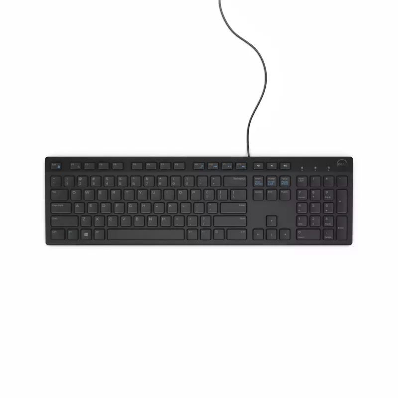DELL KB216 Tastatur Universal USB QWERTY UK-Englisch Schwarz Full-size Kabelgebunden