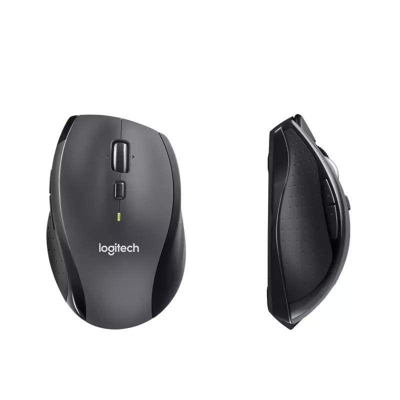 Logitech Marathon M705 Maus Kabellos USB Schwarz