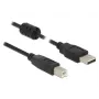 USB-Kabel DeLOCK 1m USB 2.0-A/USB 2.0-B