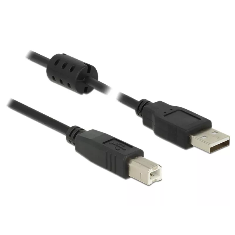 USB-Kabel DeLOCK 1m USB 2.0-A/USB 2.0-B