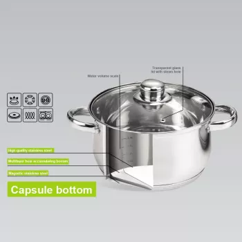 Kochtopfset Maestro MR-2020-6XL — 6-teiliges Topfset