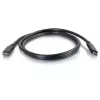 C2G 1m USB-Typ-C-Kabel 4K-Unterstützung USB 3.1 Gen 2 M/M