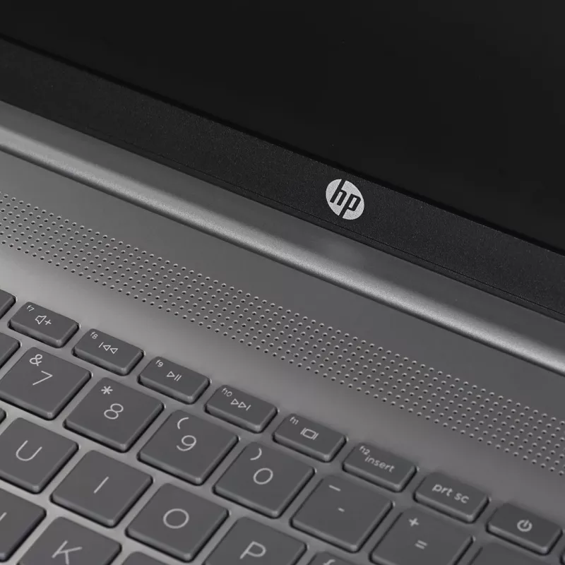 Laptop HP 17-CN3003D — 17,3-Zoll-Display, Intel Core i3-N305, 8 GB RAM, 256 GB SSD, Bluetooth, Windows 11, Silber
