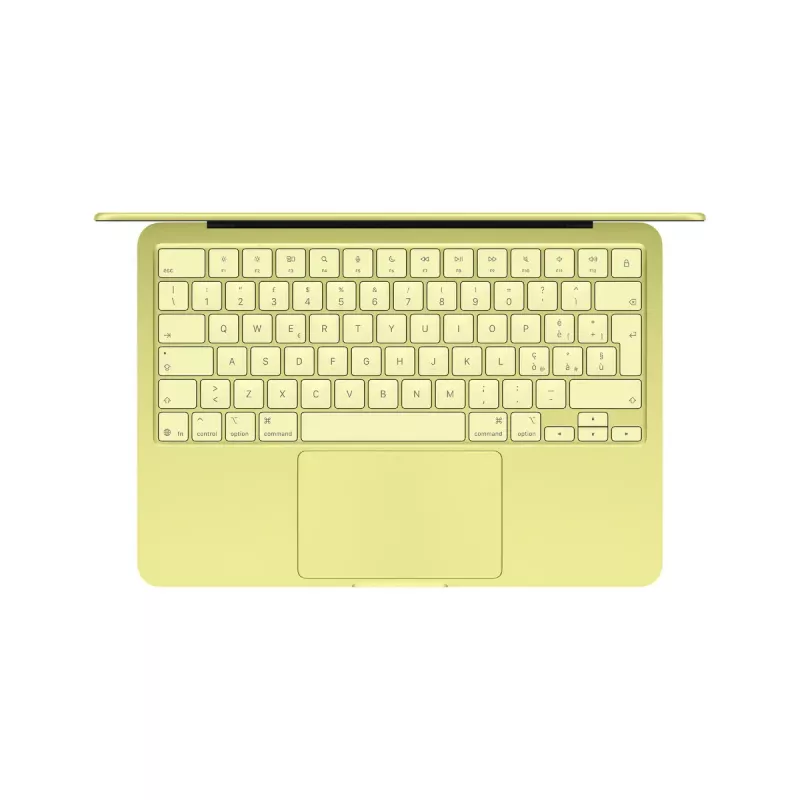 Laptop Apple MacBook Neo 13-inch — A18 Pro 6‑Core CPU / 5‑Core GPU, 8GB RAM, 256GB SSD, 2408×1506 Display, macOS Tahoe, Limette