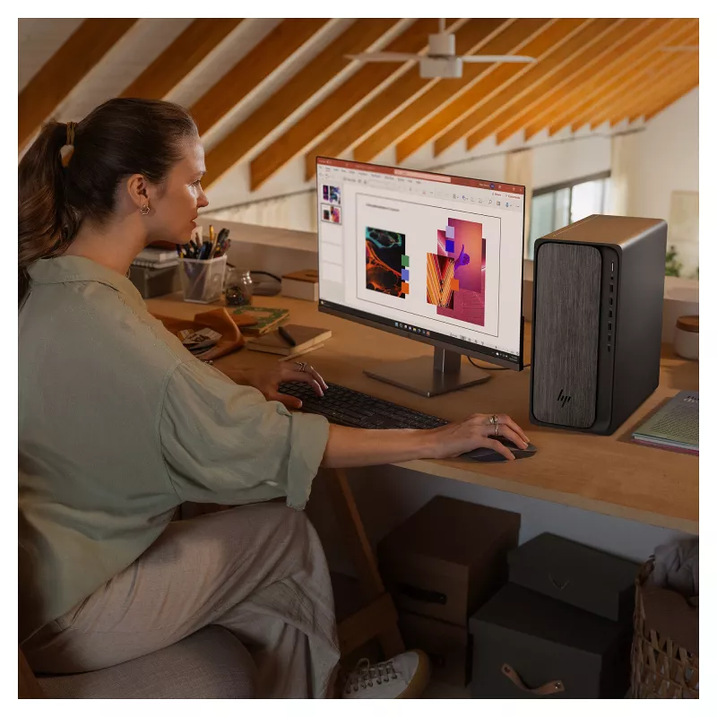 HP OmniDesk M02-0055ng AMD Ryzen™ 5 8500G Desktop Tower (BA2V0EA#ABD)